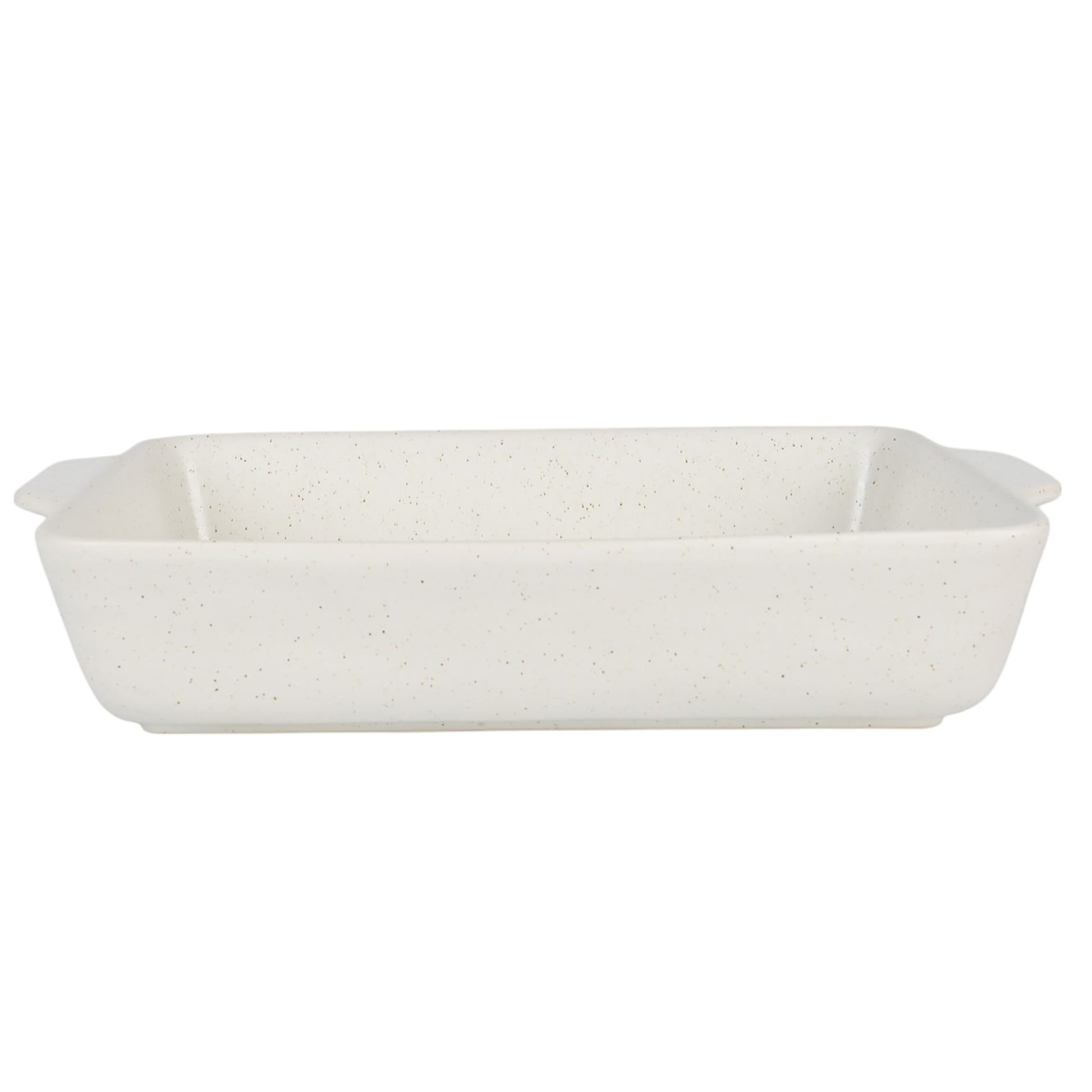 Meen Tribe Stoneware Rectangular Baking Dish white 