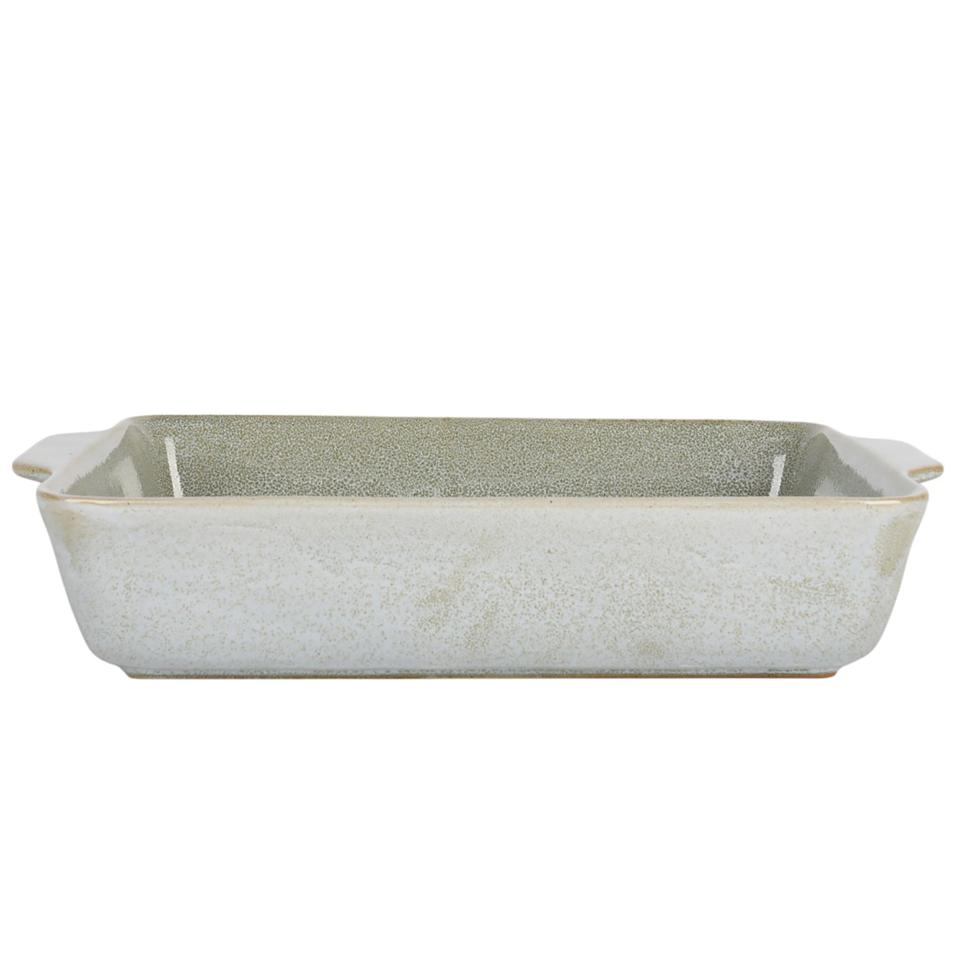 Meen Tribe Stoneware Rectangular Baking Dish Green