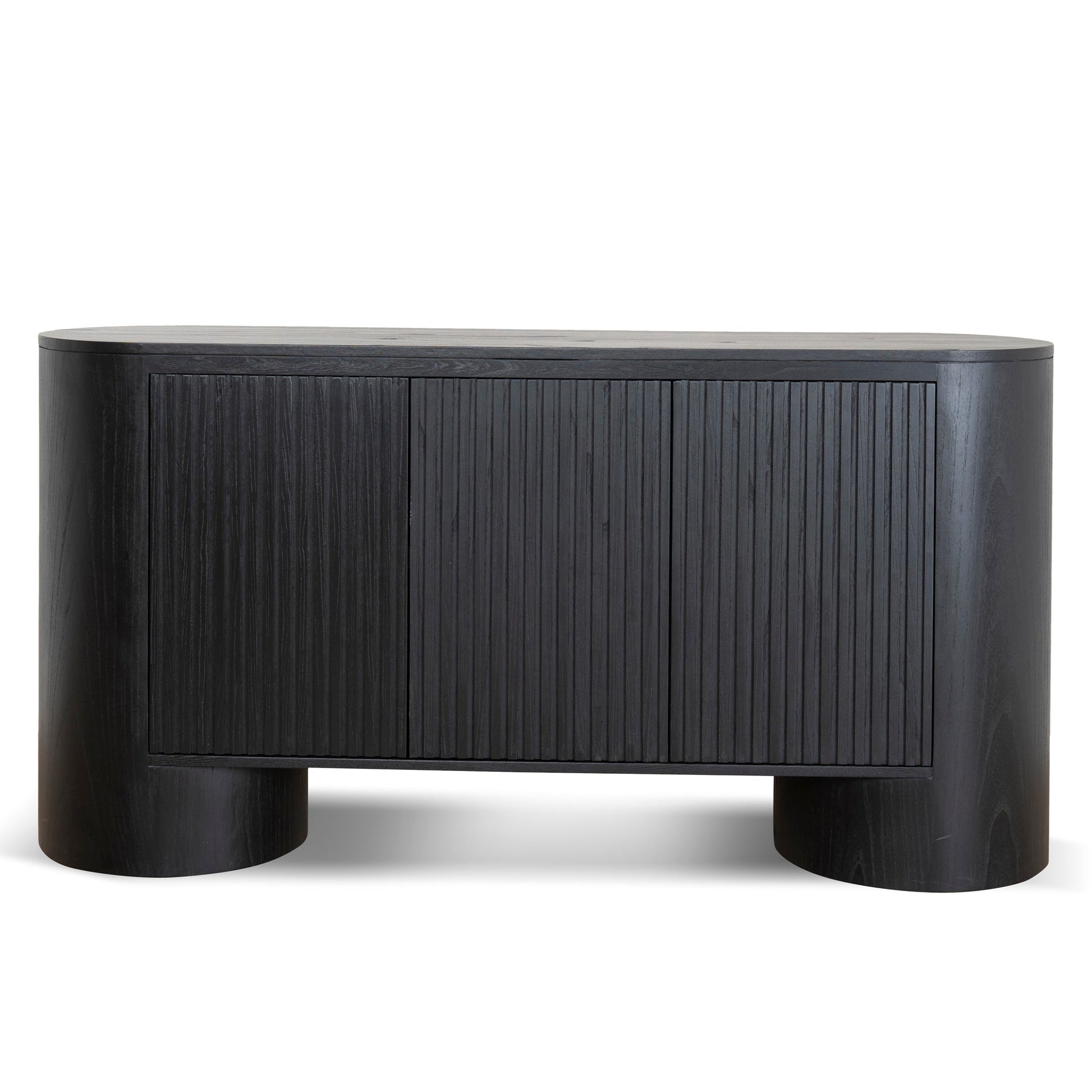 1.68m Sideboard - Full Black