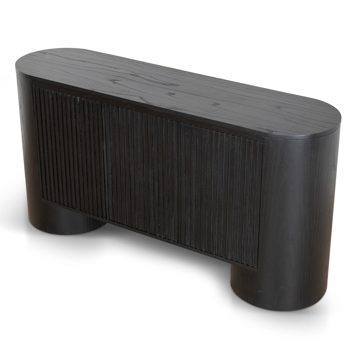 1.68m Sideboard - Full Black