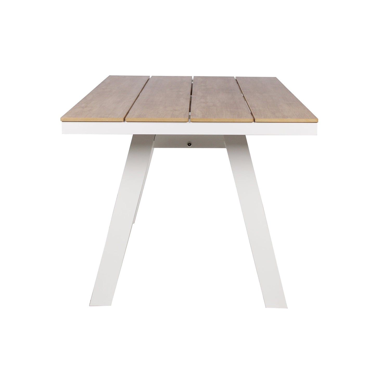 1.8m Sand White Outdoor Dining Table - Natural