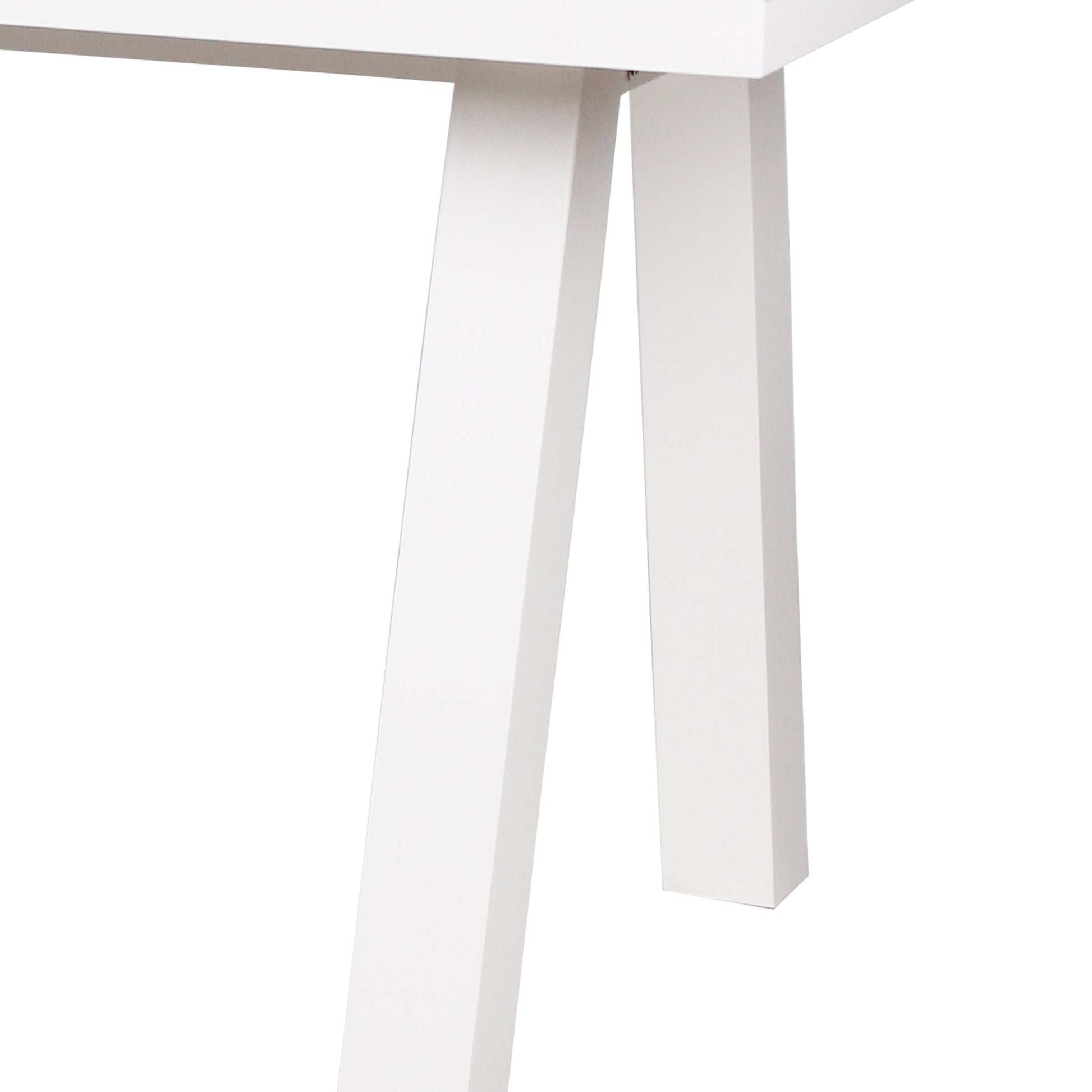 1.8m Sand White Outdoor Dining Table - Natural