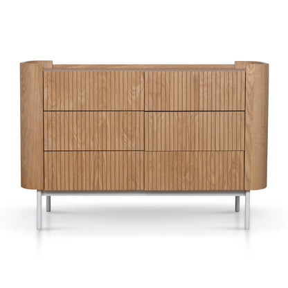 1.2m Chest of Drawers - Natural