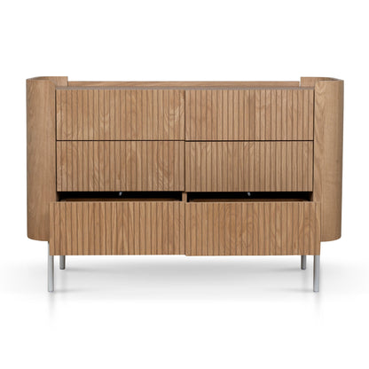 1.2m Chest of Drawers - Natural