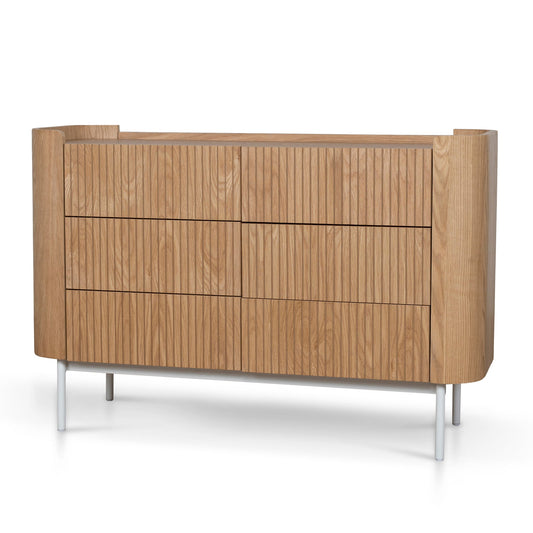 1.2m Chest of Drawers - Natural