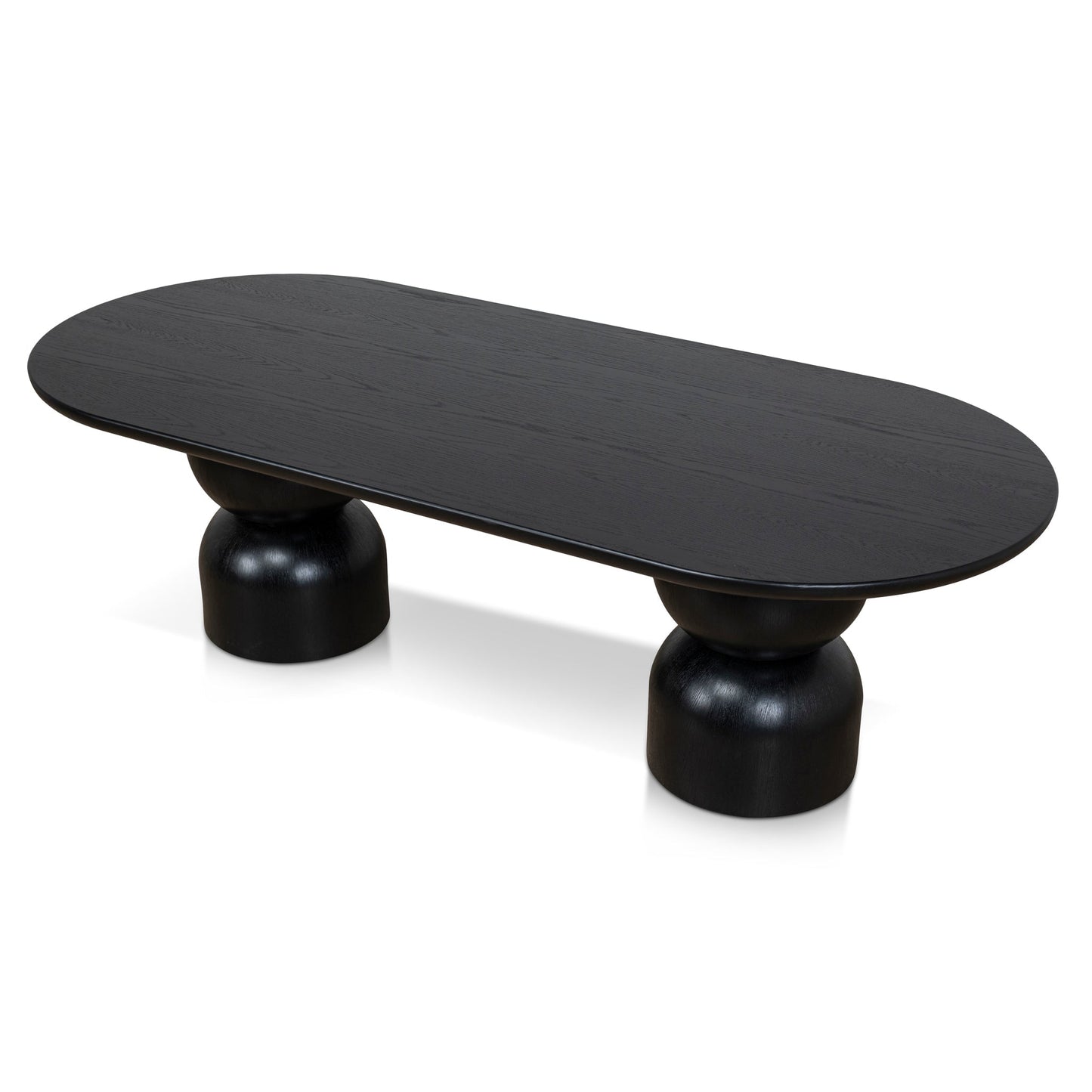 2.5m Dining Table - Full Black