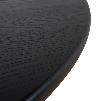 2.5m Dining Table - Full Black