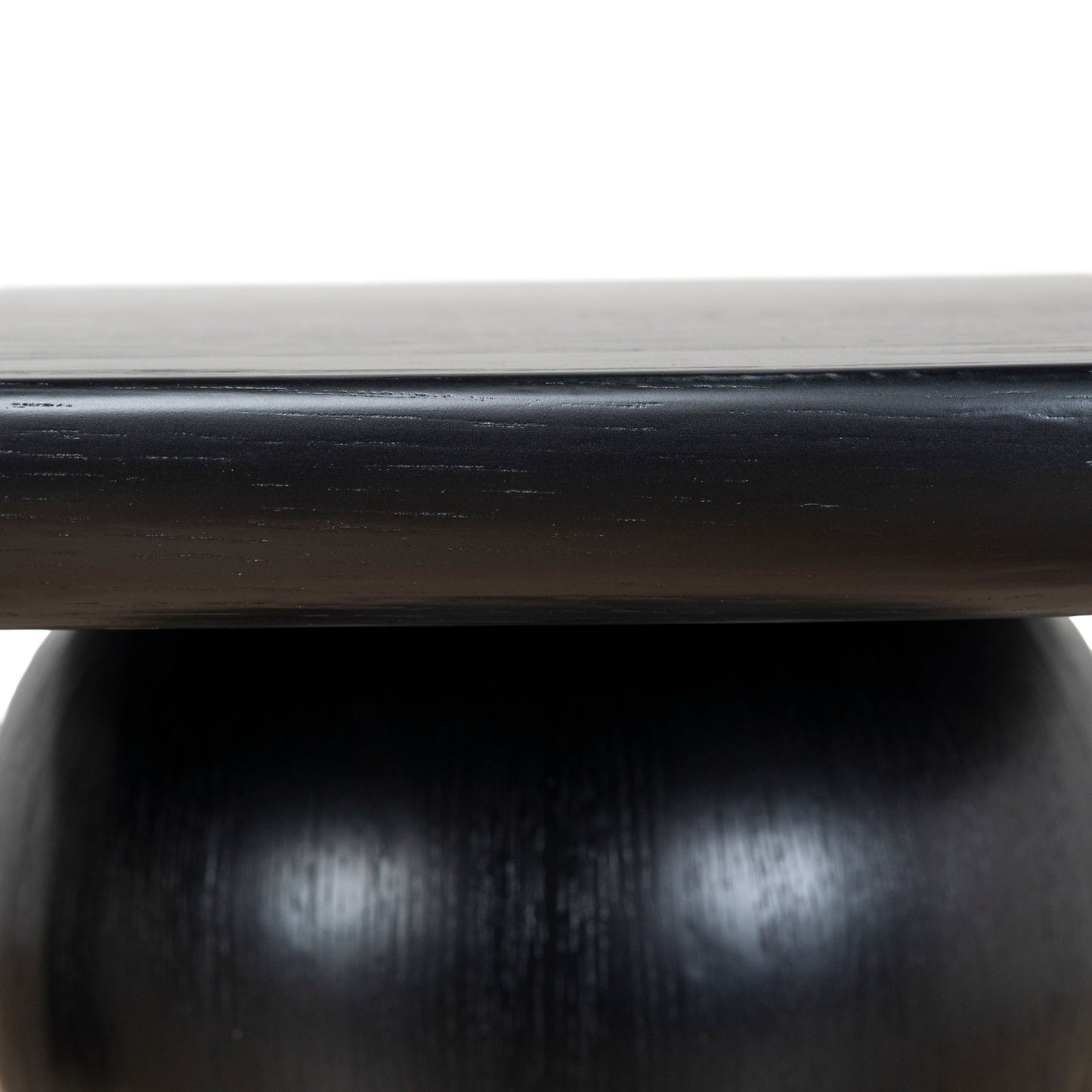 2.5m Dining Table - Full Black
