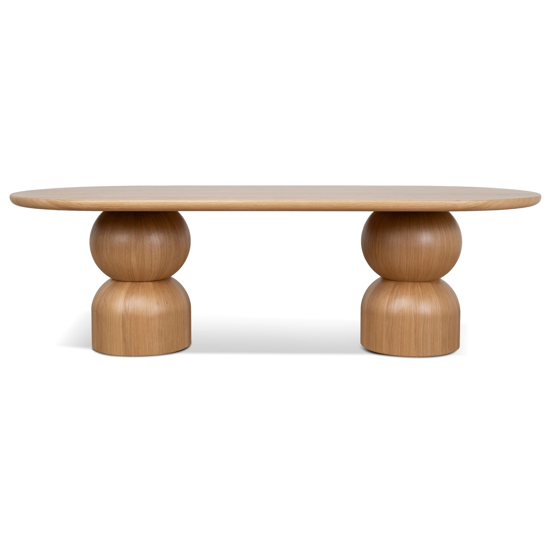 2.5m Dining Table - Natural