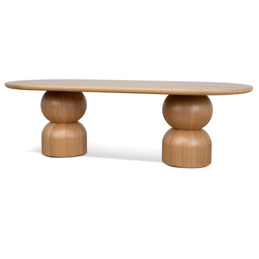 2.5m Dining Table - Natural
