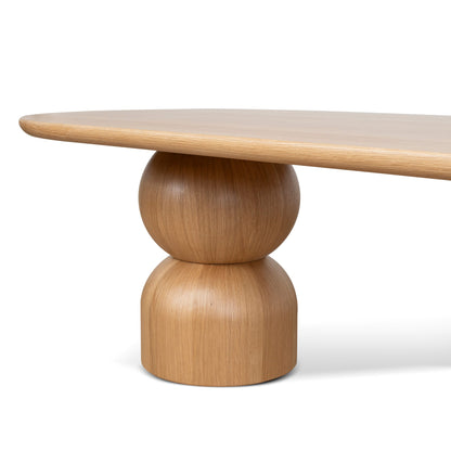 2.5m Dining Table - Natural