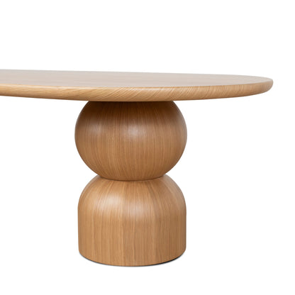 2.5m Dining Table - Natural