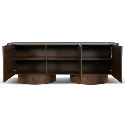2.2m Buffet Unit - Caramel Oak