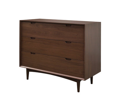 3 Drawer Chest - Walnut
