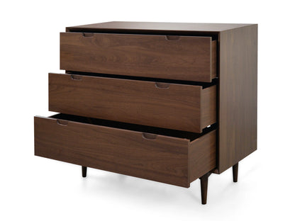 3 Drawer Chest - Walnut