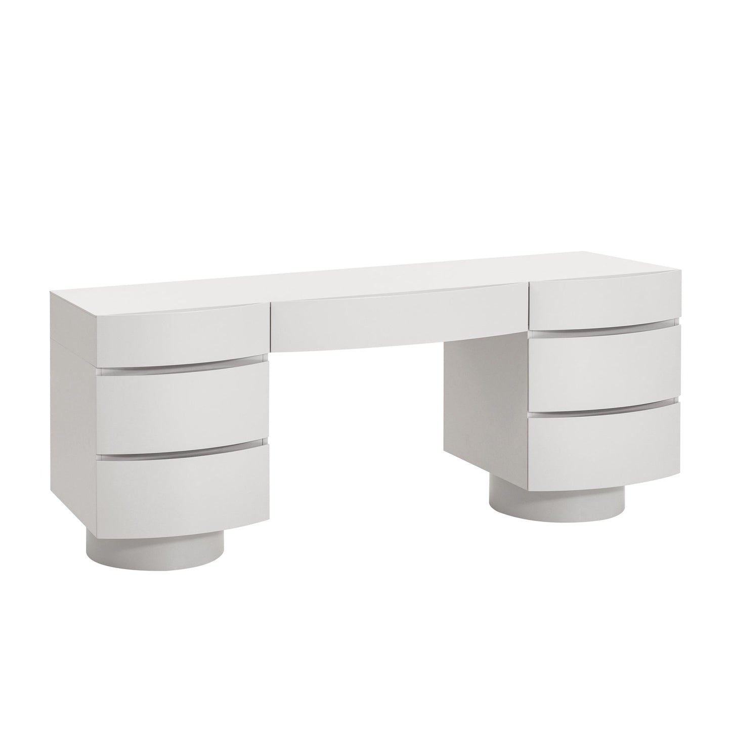 Home Office Desk - Warm Grey