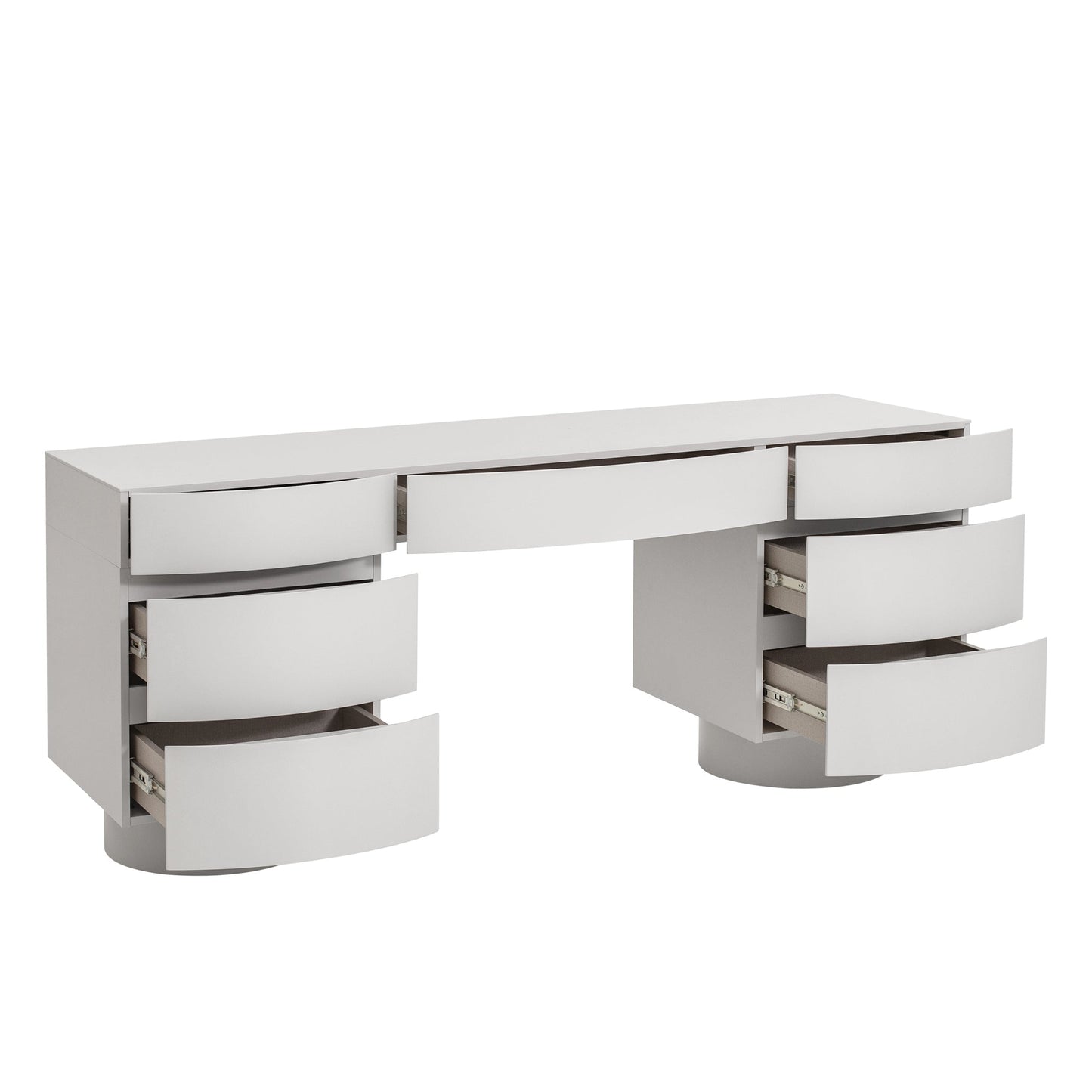 Home Office Desk - Warm Grey