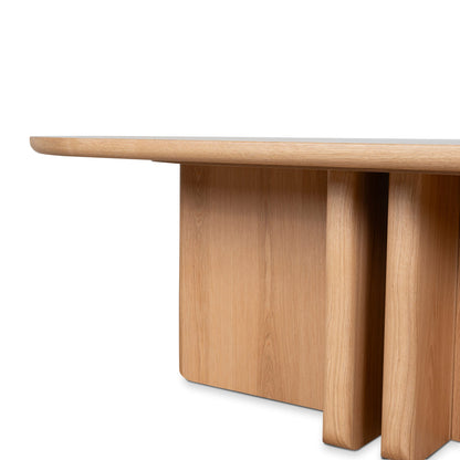 2.4m Dining Table - Natural Oak