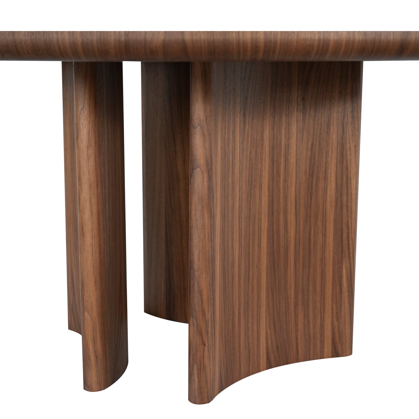 1.5m Round Dining Table - Walnut