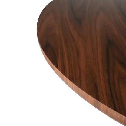 1.5m Round Dining Table - Walnut