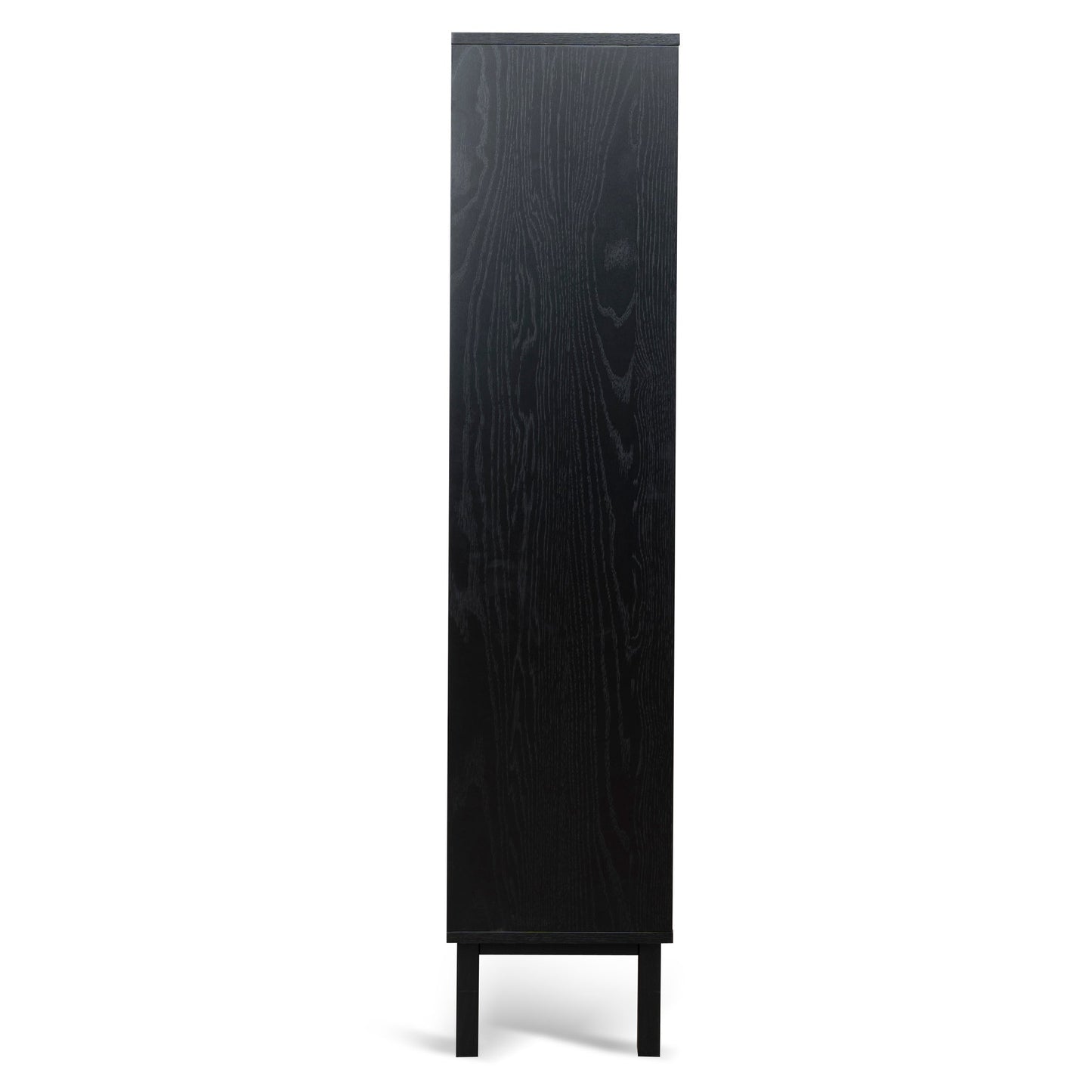 1.6m (H) Book Shelf - Full Black