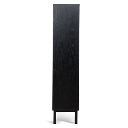 1.6m (H) Book Shelf - Full Black
