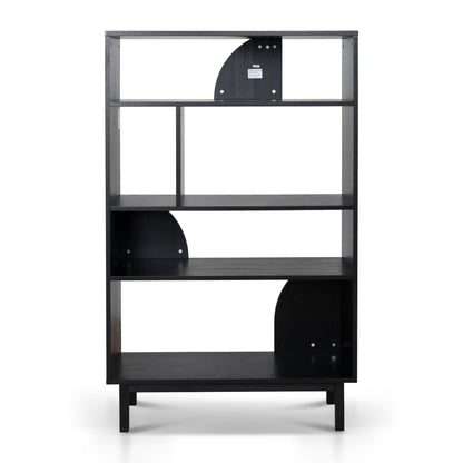 1.6m (H) Book Shelf - Full Black