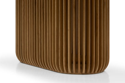 2.2m Oval Dining Table - Natural