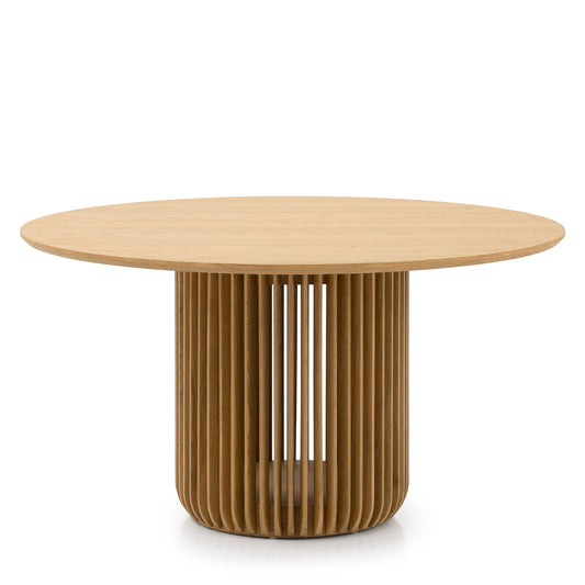 1.4m Round Dining Table - Natural