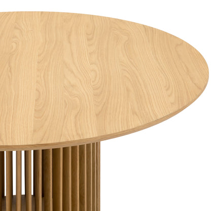 1.4m Round Dining Table - Natural