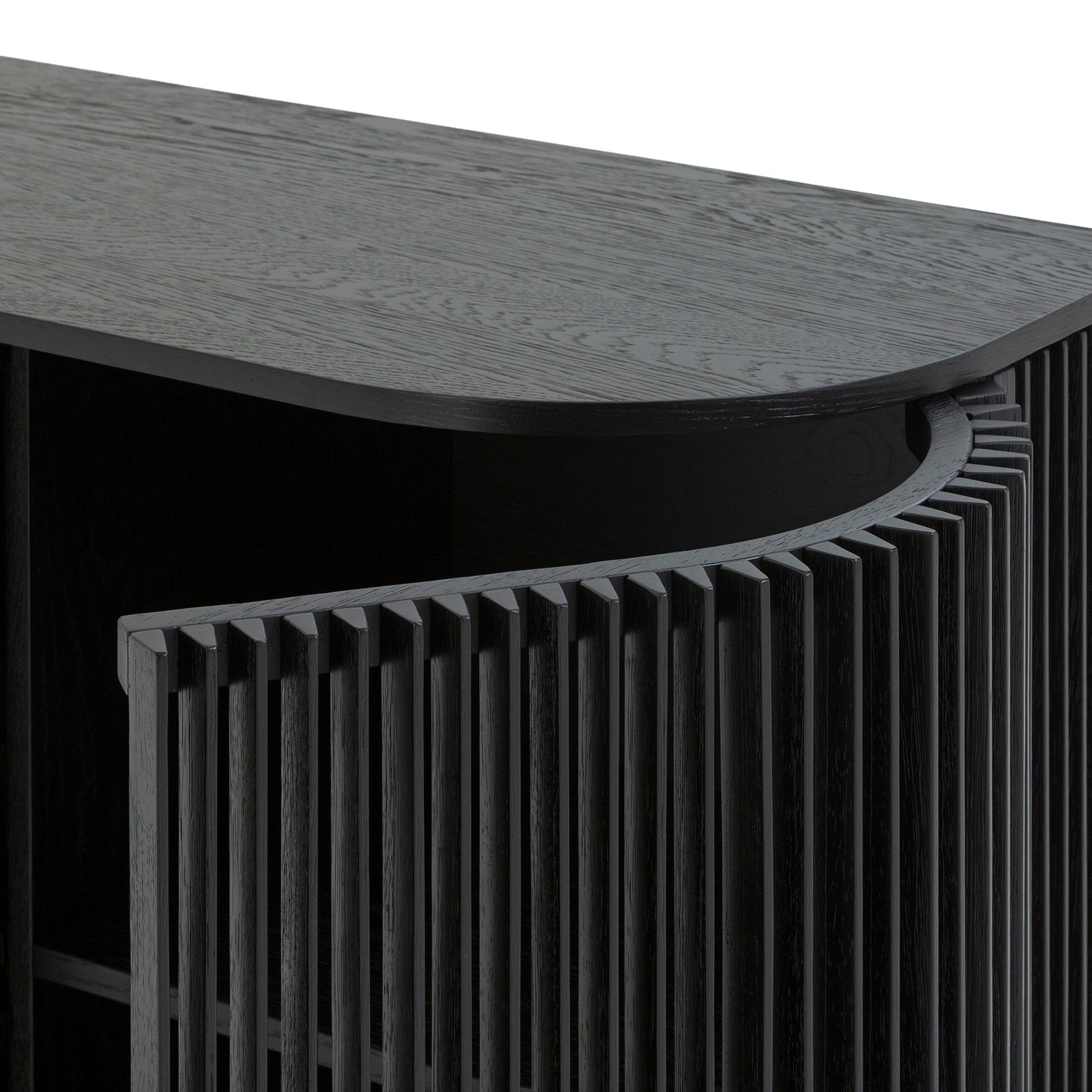 95cm Sideboard Unit - Black Stain