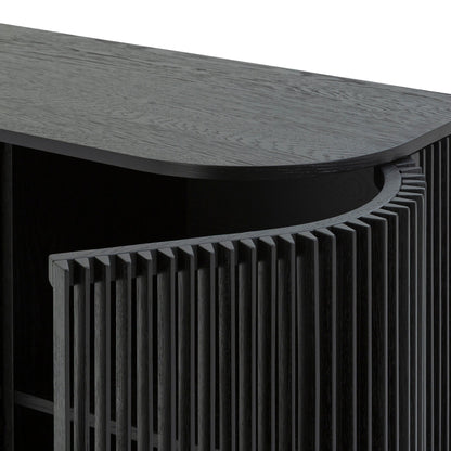 95cm Sideboard Unit - Black Stain