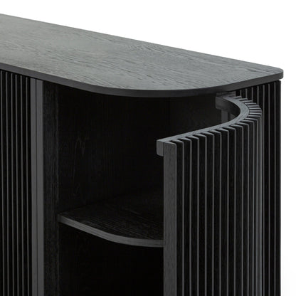 1.73m Sideboard Unit - Black Stain