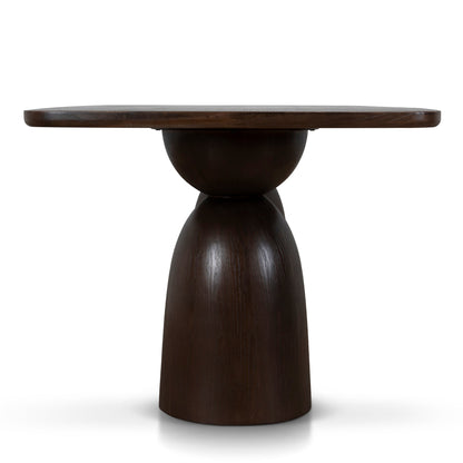 2.2m Elm Dining Table - Walnut