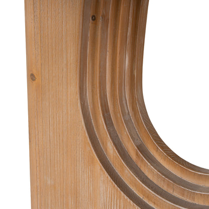 2.4m Elm Dining Table - Natural