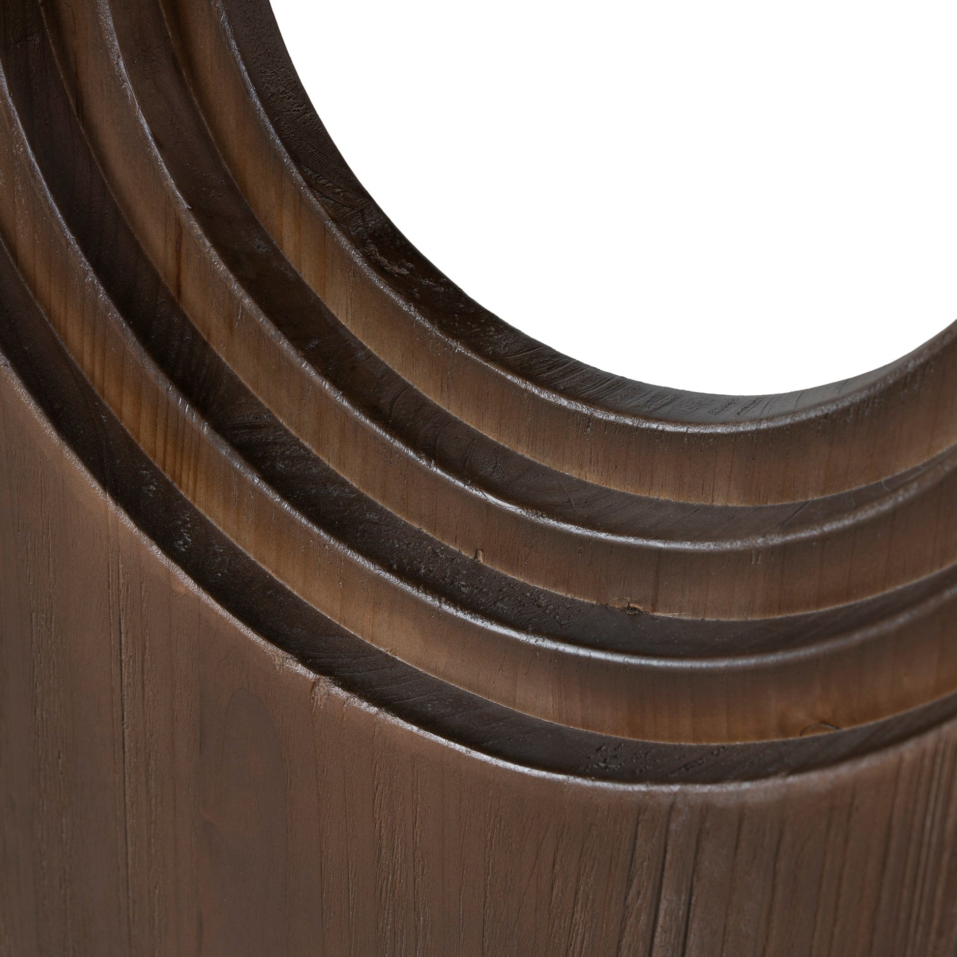 2.4m Elm Dining Table - Walnut