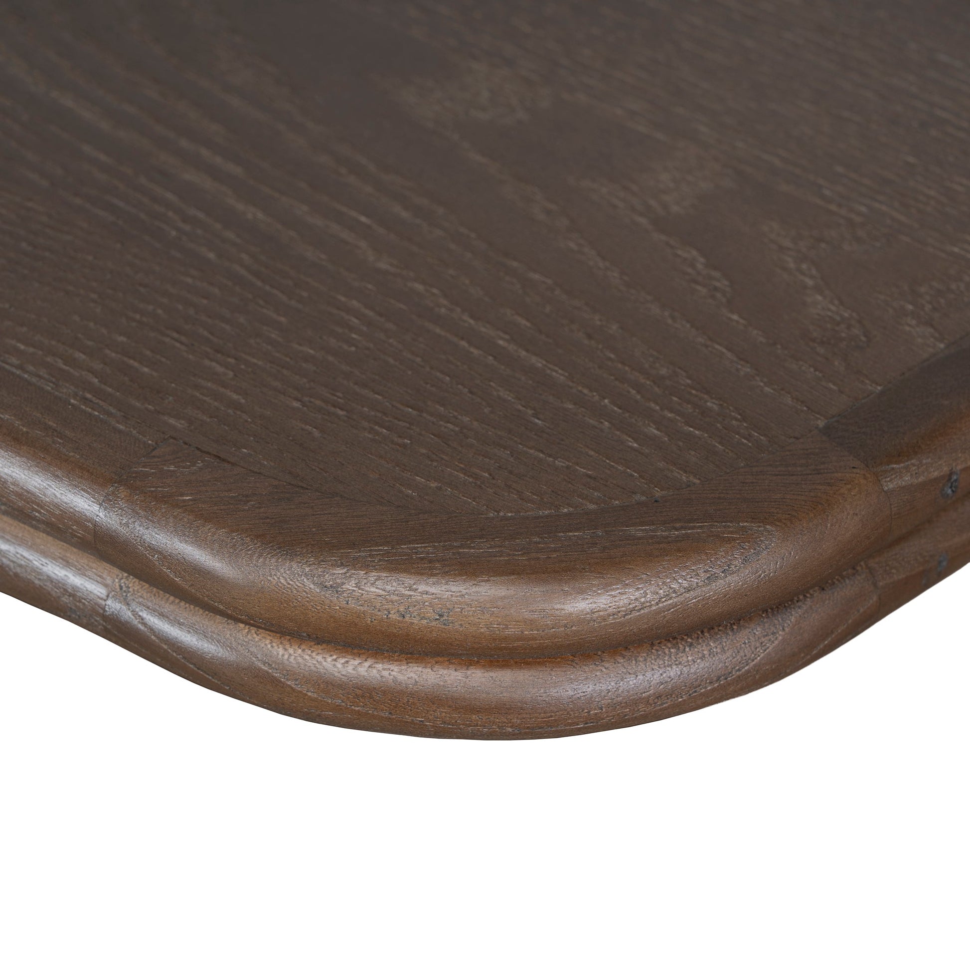 2.4m Elm Dining Table - Walnut
