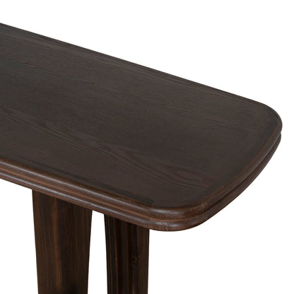 1.6m Console Table - Walnut
