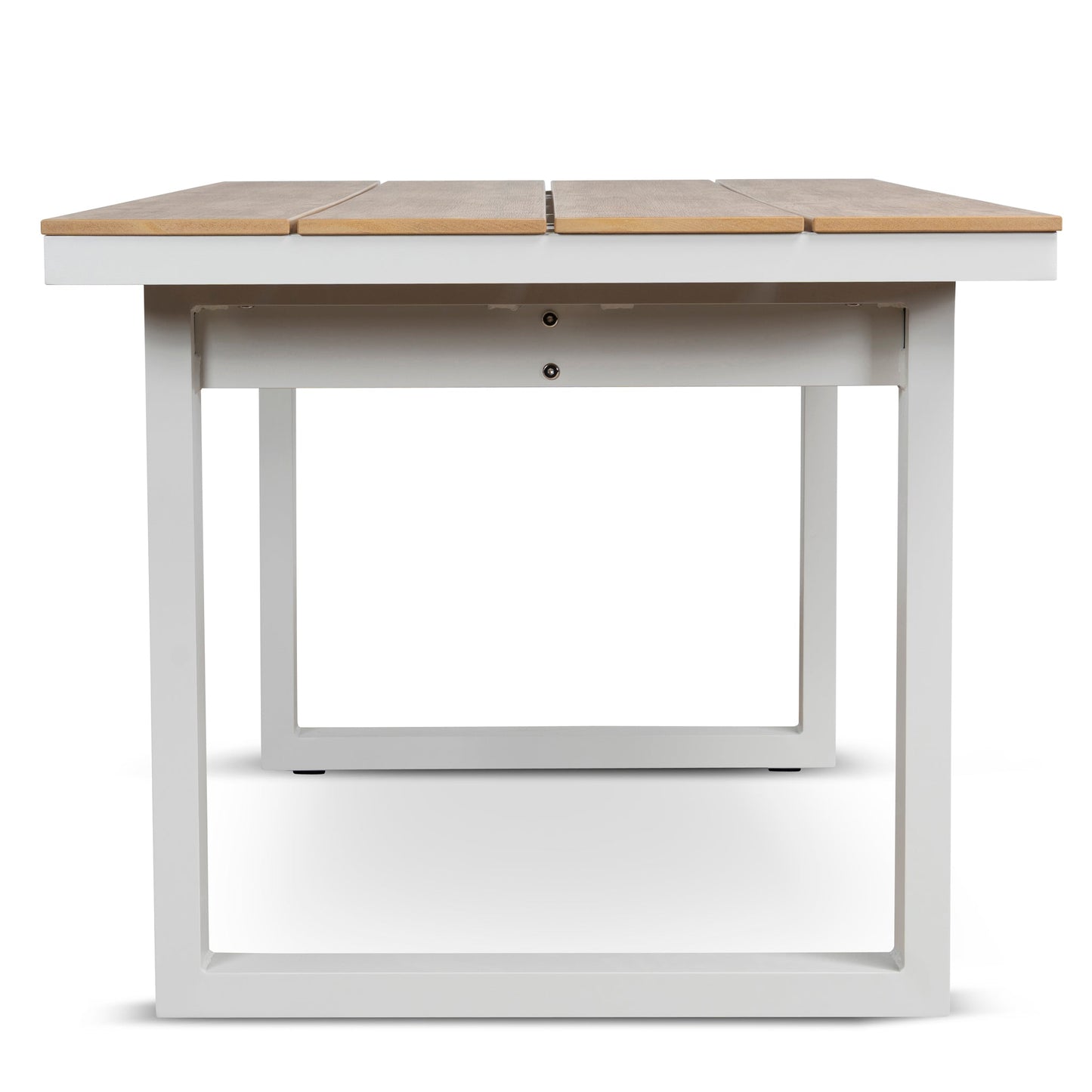 1.6m Sand White Outdoor Dining Table - Natural