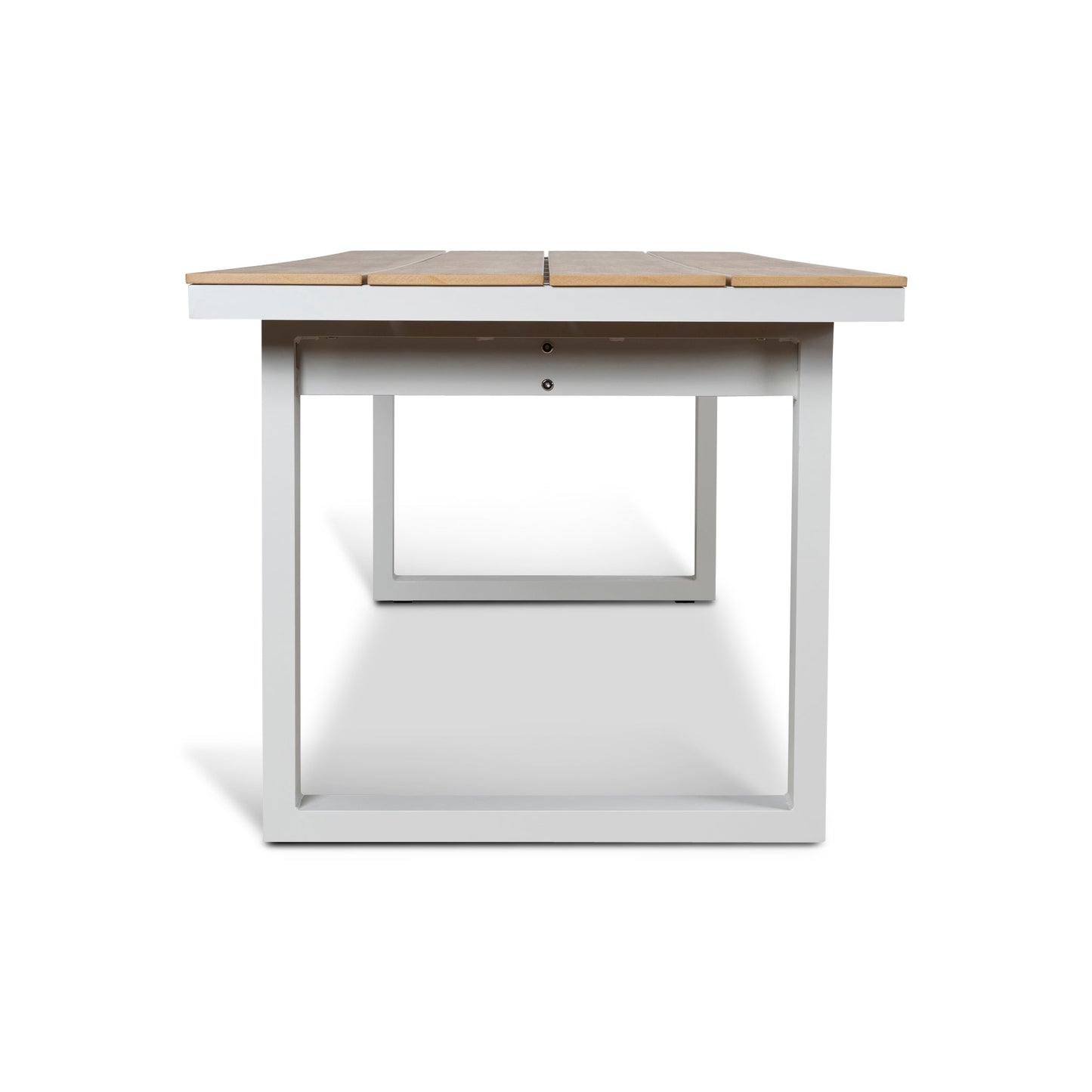 2.3m Sand White Outdoor Dining Table - Natural