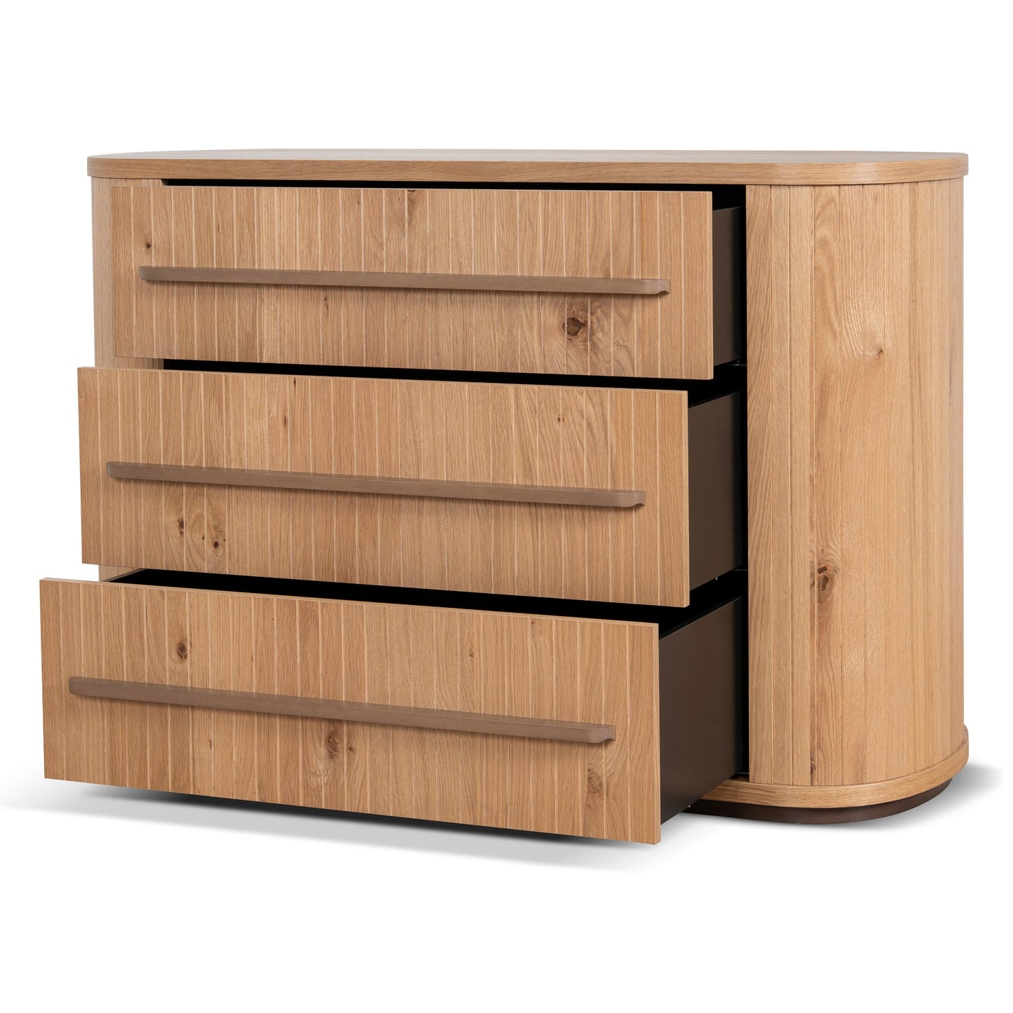 Chest of 3 Drawers - Knotty Oak