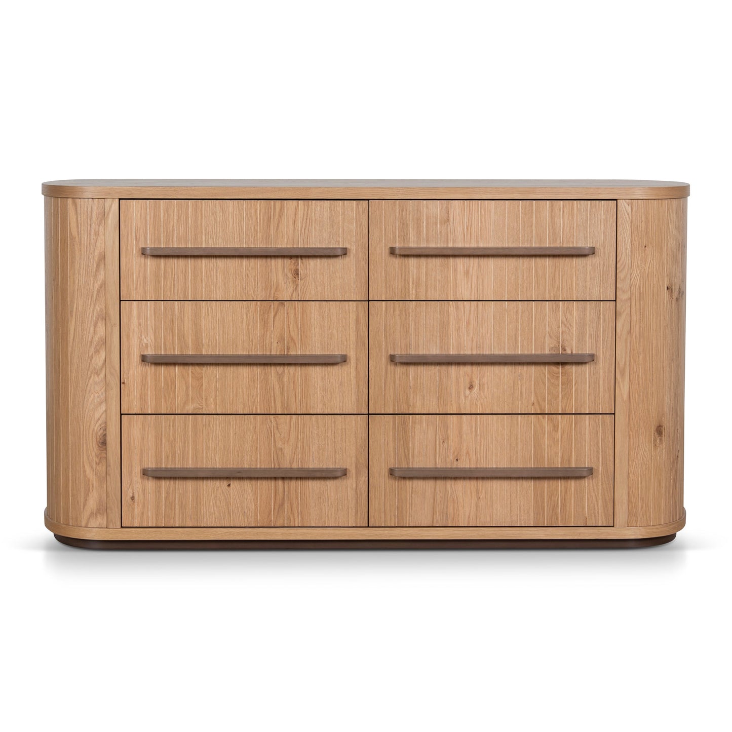 Chest of 6 Drawers - Knotty Oak