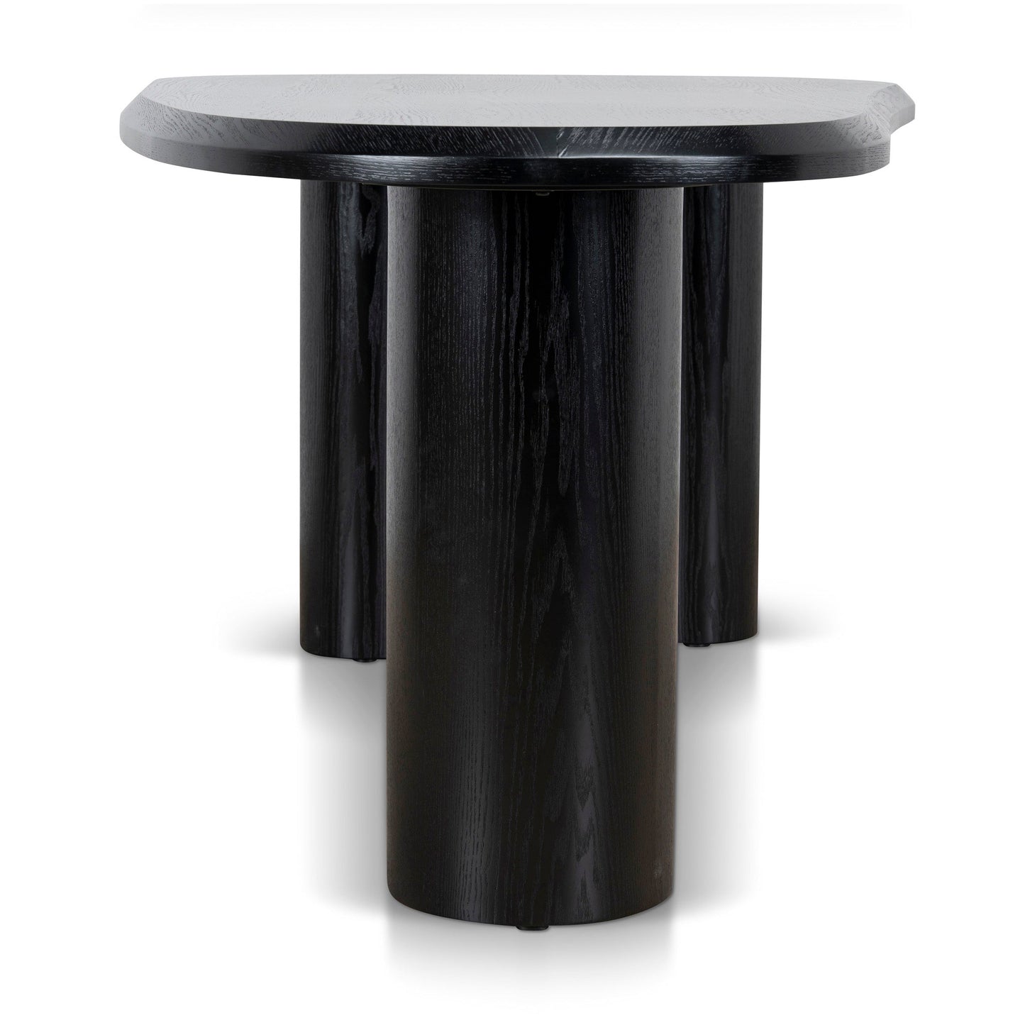 2.1m Oval Dining Table - Full Black