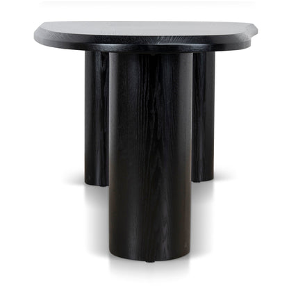 2.1m Oval Dining Table - Full Black
