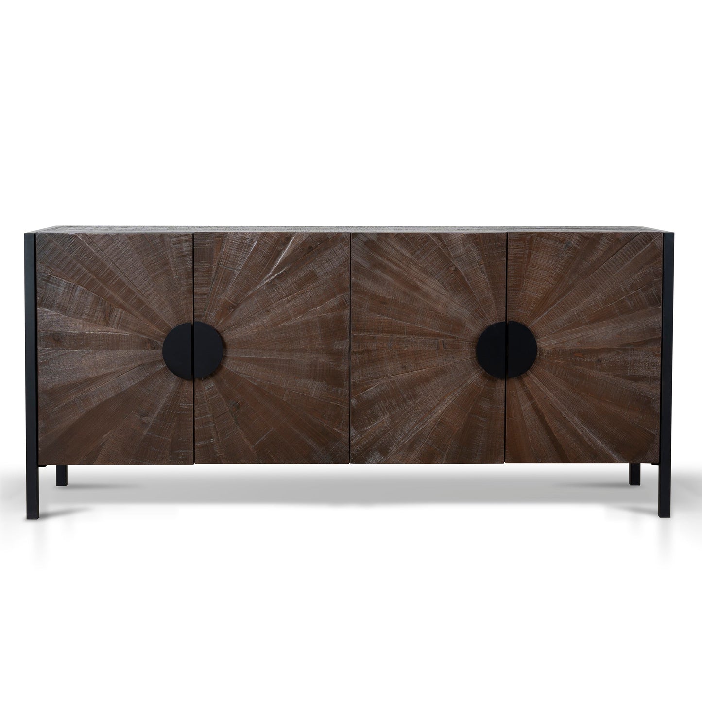 1.8m Wooden Buffet Unit - Walnut