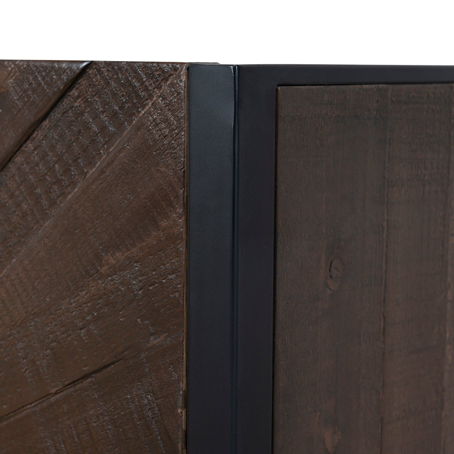 1.8m Wooden Buffet Unit - Walnut