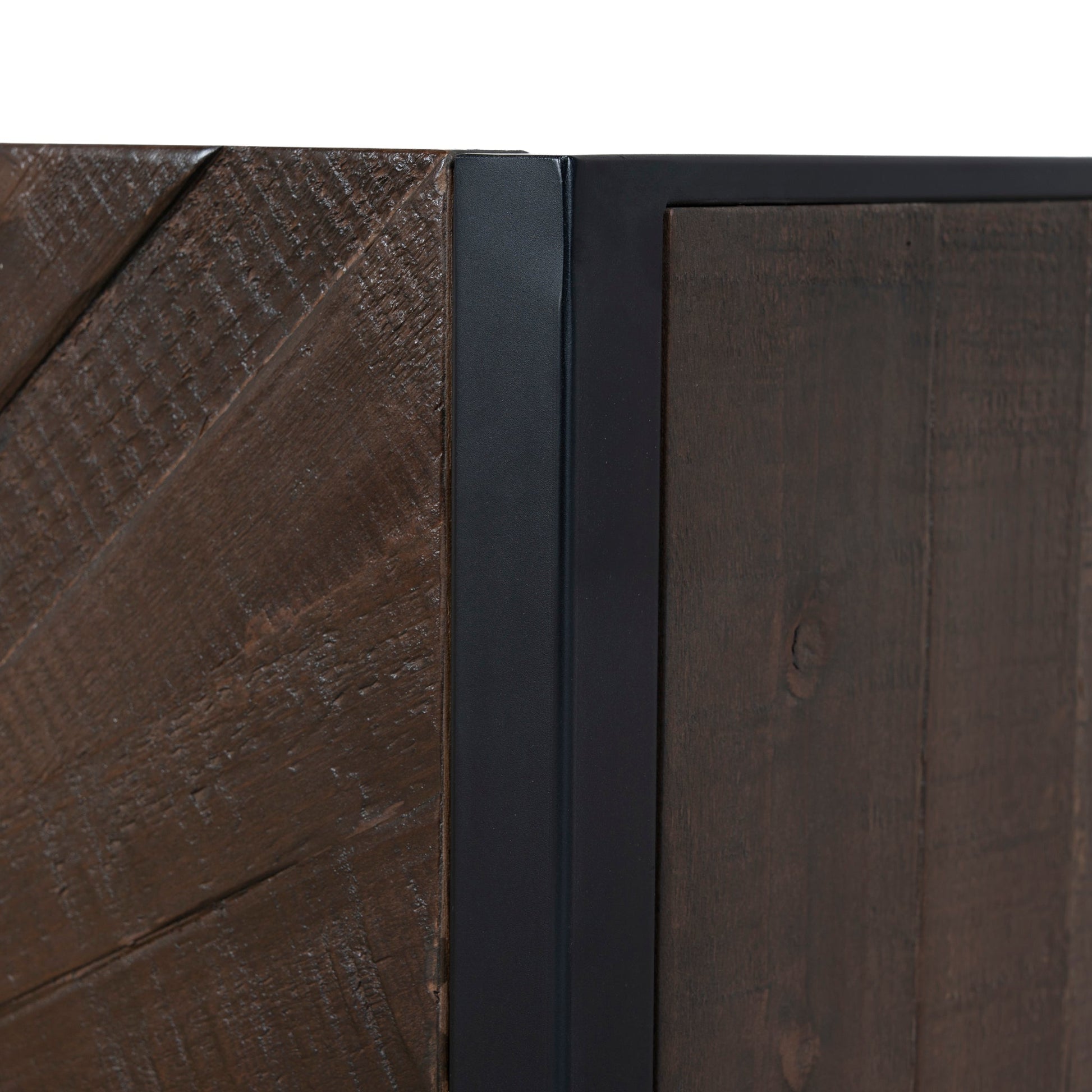 1.8m Wooden Buffet Unit - Walnut