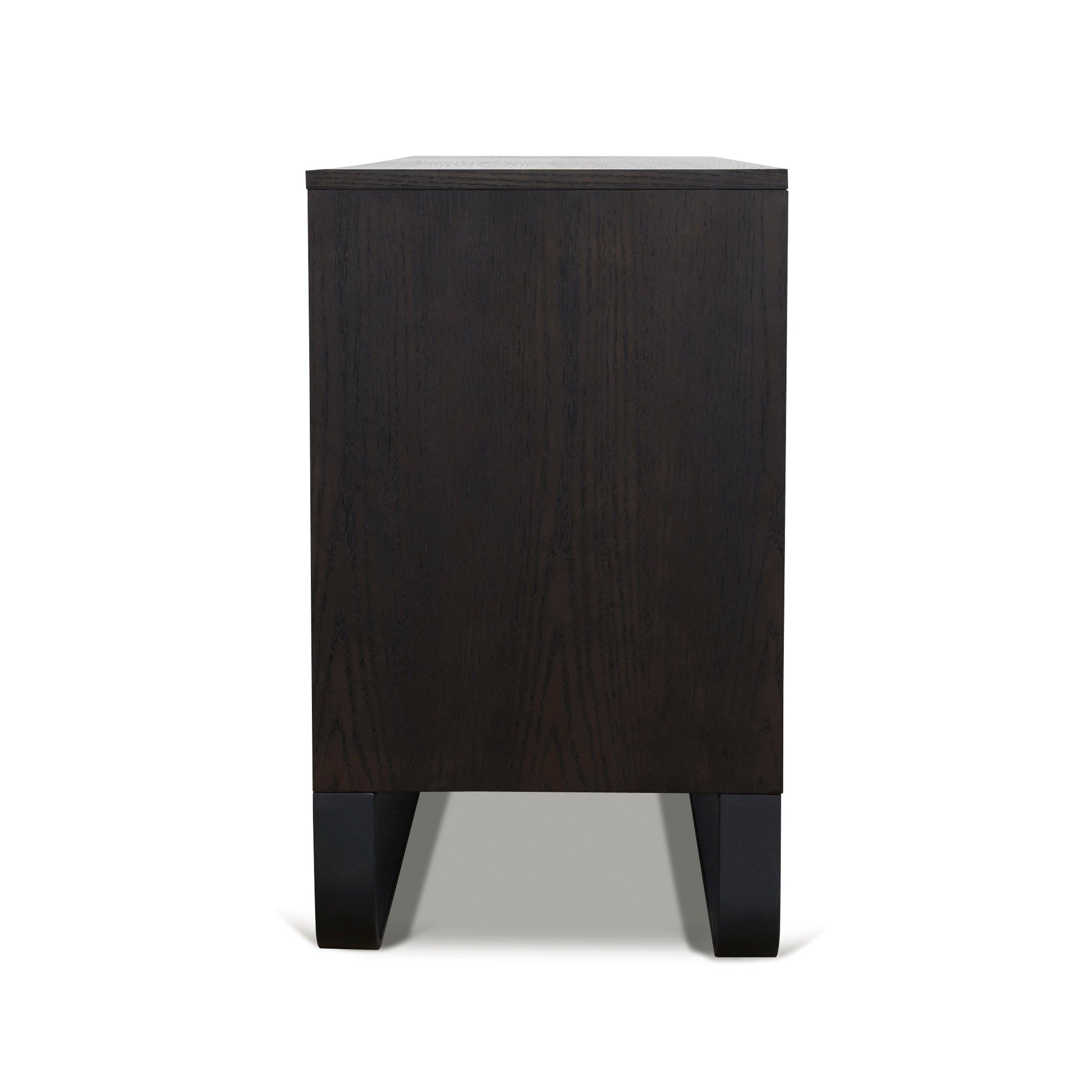 1.6m Dresser Unit - Dark Walnut
