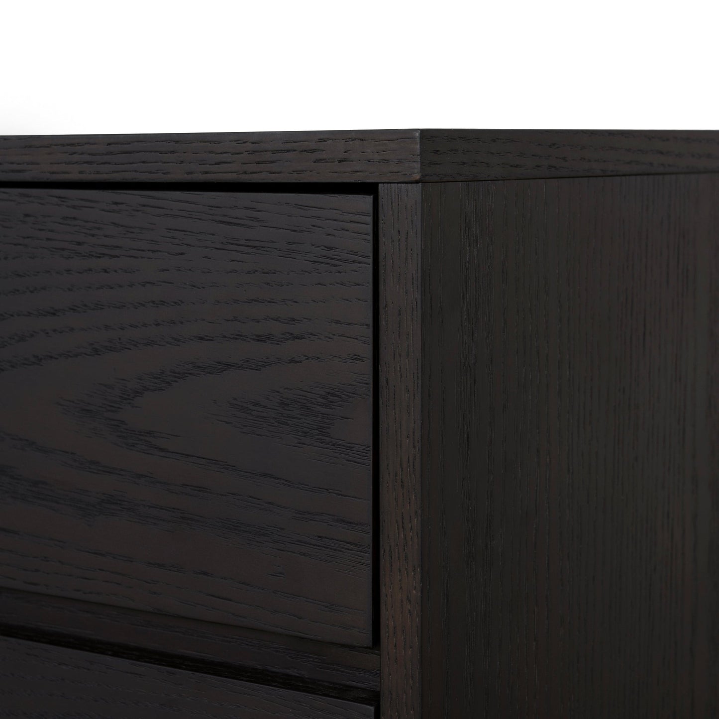 1.6m Dresser Unit - Dark Walnut