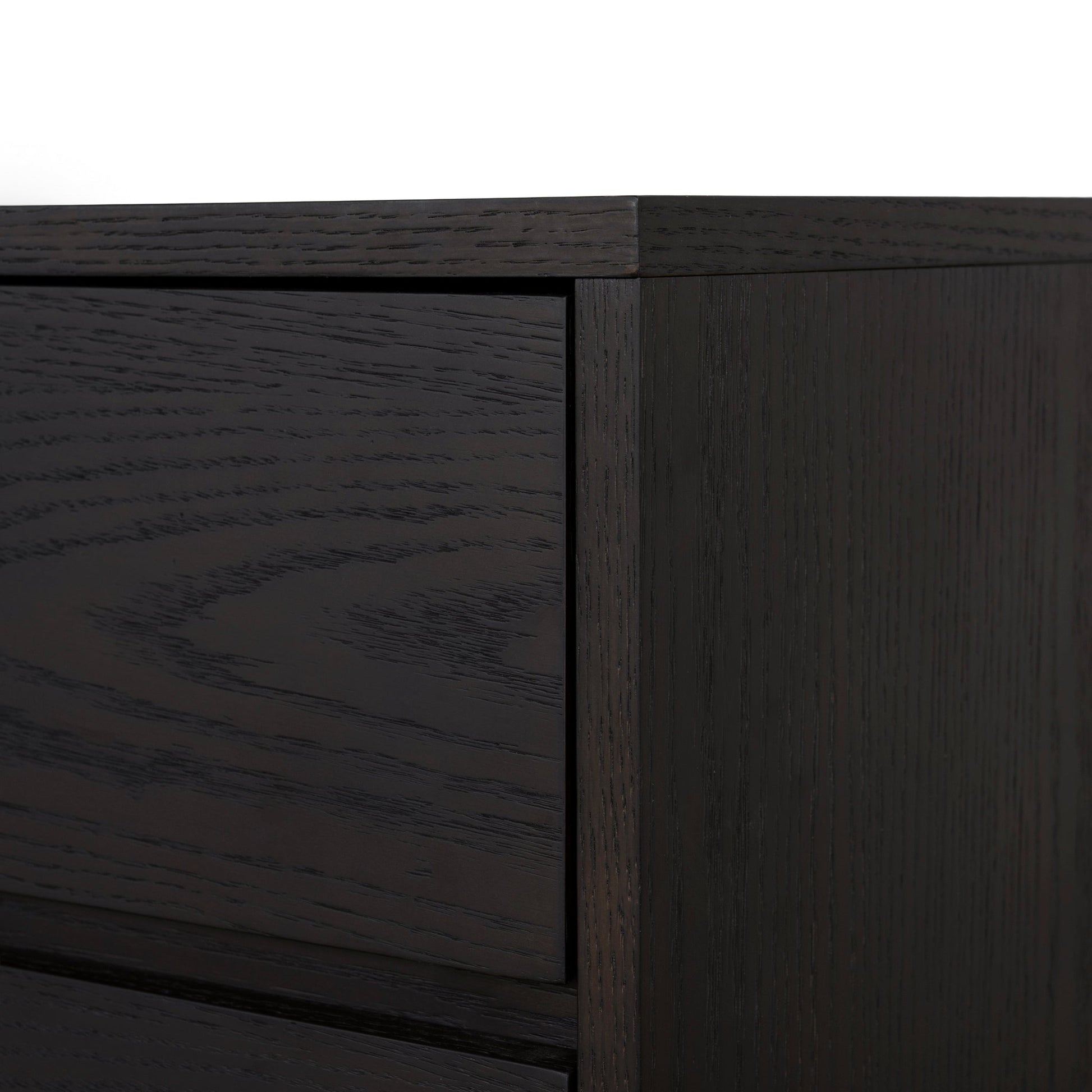 1.6m Dresser Unit - Dark Walnut